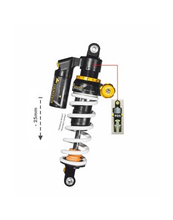 Touratech Suspension Federbein Typ Extreme Tieferlegung um -25mm für KTM 790/890 Adventure (2019-)