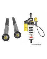 Touratech Suspension Set für BMW F900GS Extreme2 mit Cartridge Extreme