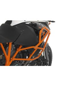 Sturzbügelerweiterung für KTM 1050 Adventure/ 1090 Adventure/ 1190 Adventure/ 1190 Adventure R für original KTM-Sturzbügel, orange