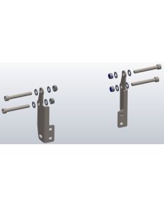 Adapterset Motorschutz ohne Verkleidungsturzbügel für Honda XL750 Transalp