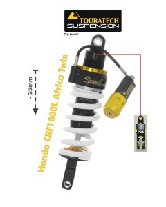 Touratech Suspension Tieferlegung (-25mm) für Honda CRF1000L Africa Twin (2018-) Typ Level2