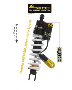 Touratech Suspension Tieferlegung -25mm Honda CRF1000L Adventure Sports  ab 2018 Typ Extreme