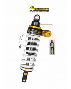 Touratech Suspension Tieferlegung -35mm für Yamaha 700 Tenere (2019-2024), Typ Level2