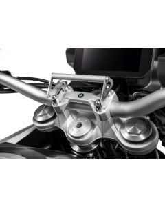 GPS-Anbauadapter auf Lenkerklemmung BMW F900GS/ Adventure, F850GS/ Adventure, F800GS (2024-), F750GS